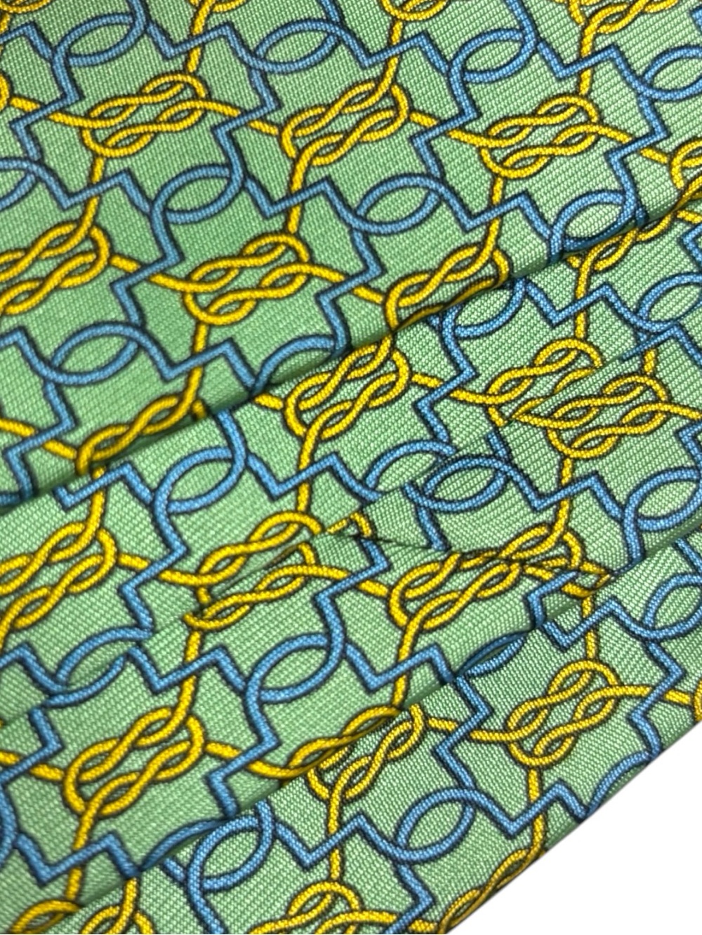 HERMÈS silk tie